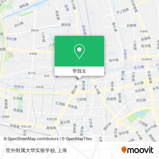 世外附属大华实验学校地图