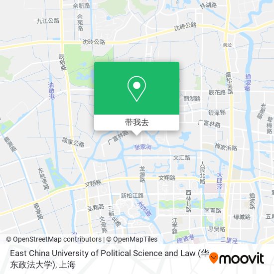 East China University of Political Science and Law (华东政法大学)地图