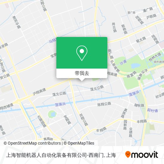 上海智能机器人自动化装备有限公司-西南门地图