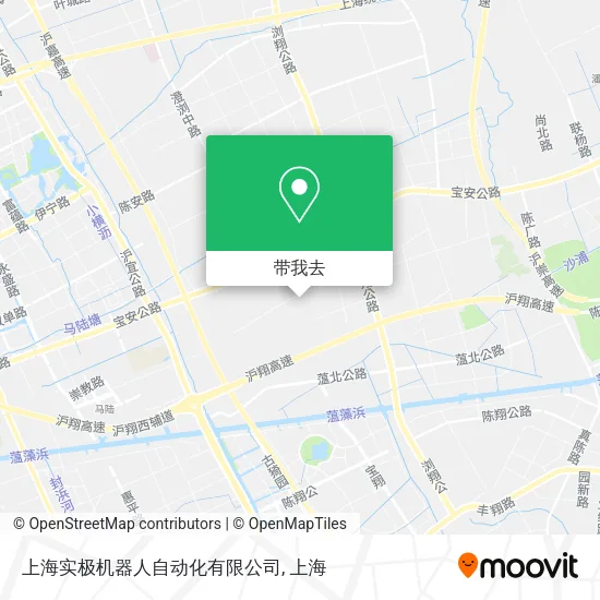 上海实极机器人自动化有限公司地图