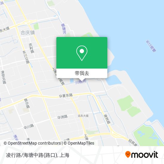 凌行路/海塘中路(路口)地图