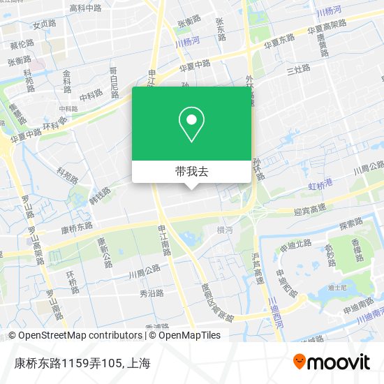 康桥东路1159弄105地图