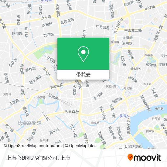 上海心妍礼品有限公司地图