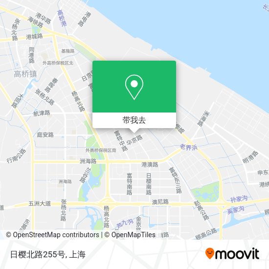 日樱北路255号地图