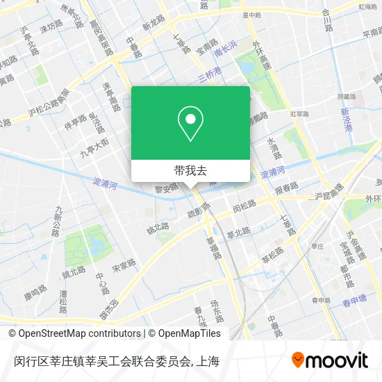 闵行区莘庄镇莘吴工会联合委员会地图