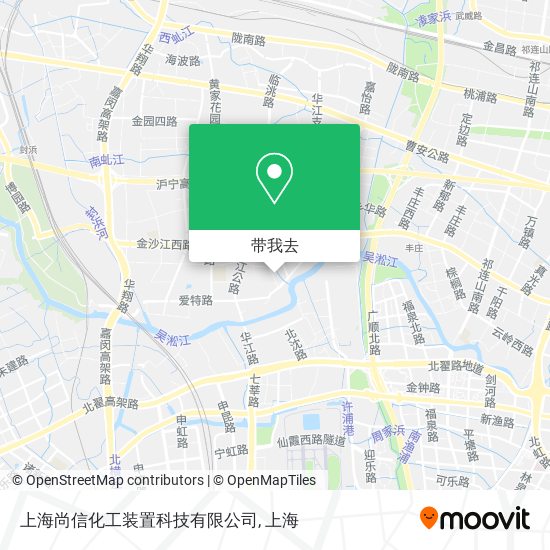 上海尚信化工装置科技有限公司地图