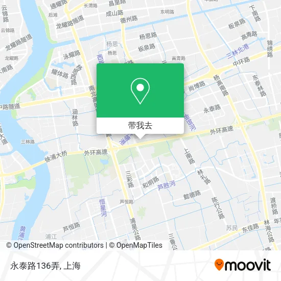 永泰路136弄地图