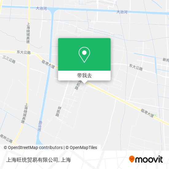 上海旺统贸易有限公司地图