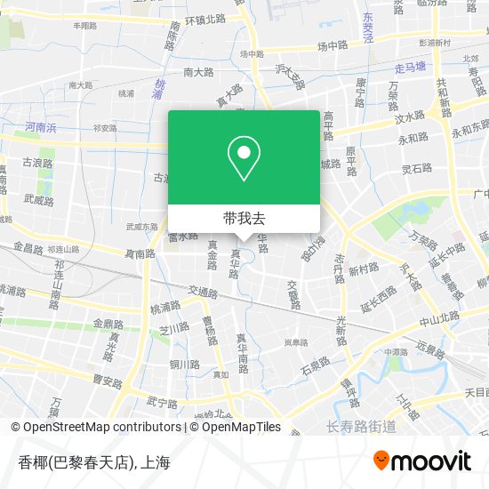 香椰(巴黎春天店)地图