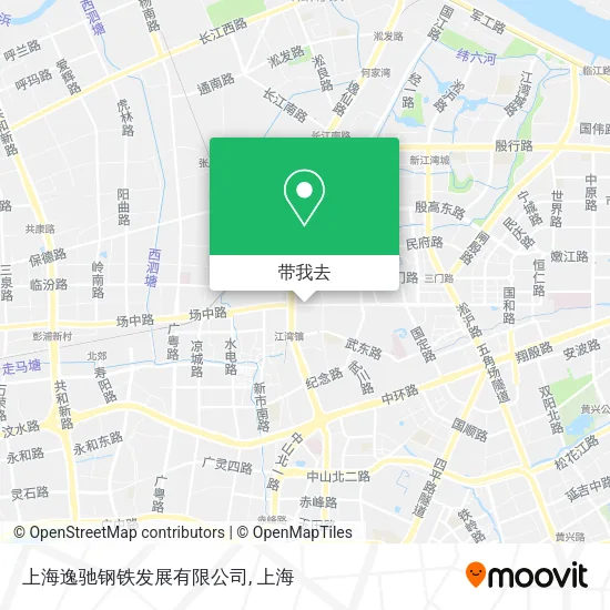 上海逸驰钢铁发展有限公司地图
