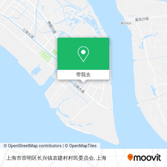上海市崇明区长兴镇农建村村民委员会地图