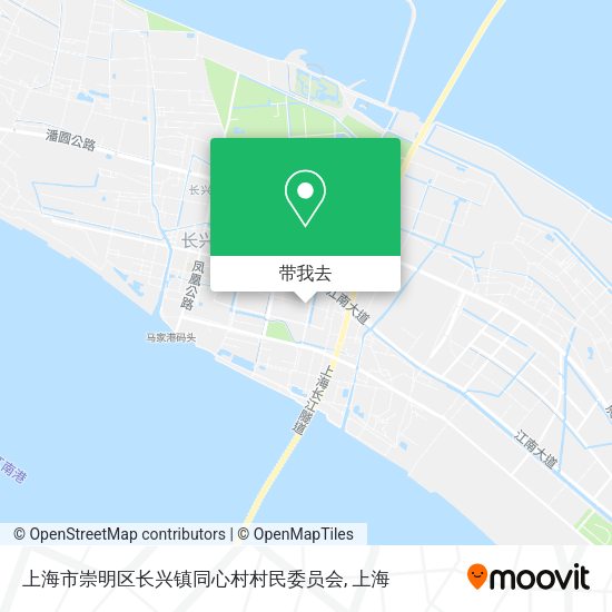 上海市崇明区长兴镇同心村村民委员会地图