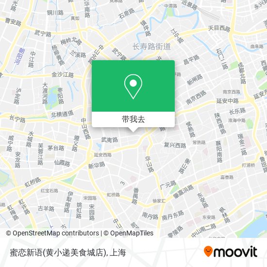蜜恋新语(黄小递美食城店)地图
