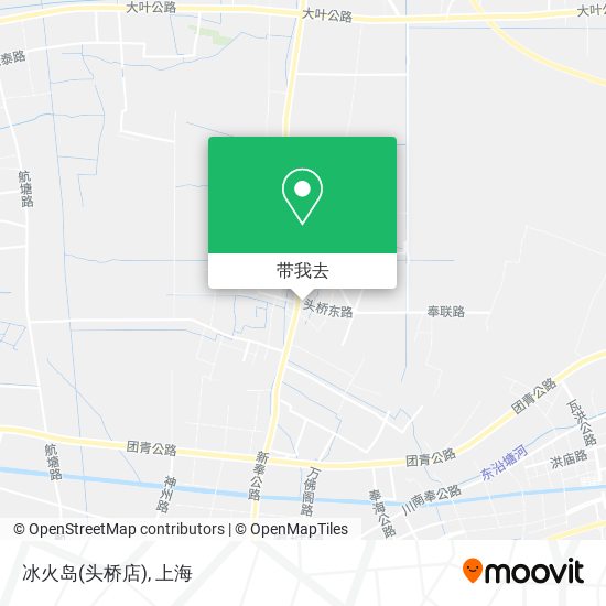 冰火岛(头桥店)地图