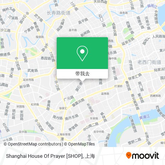 Shanghai House Of Prayer [SHOP]地图