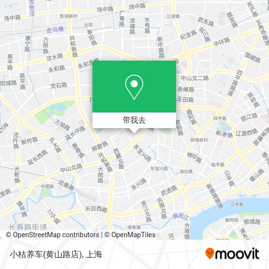 小桔养车(黄山路店)地图