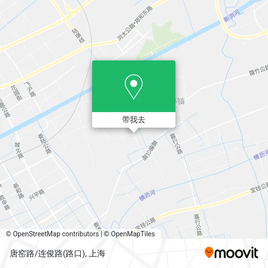 唐窑路/连俊路(路口)地图
