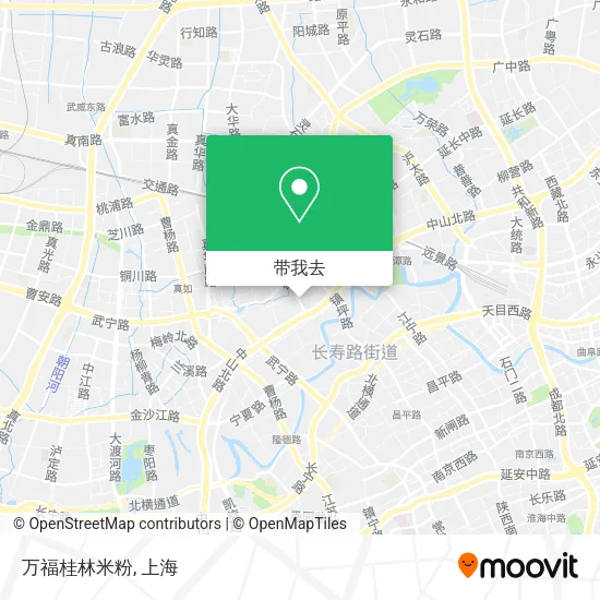 万福桂林米粉地图