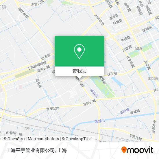上海平宇管业有限公司地图