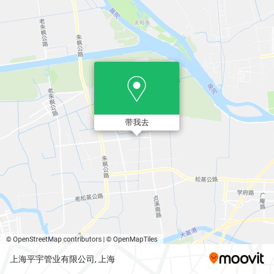 上海平宇管业有限公司地图