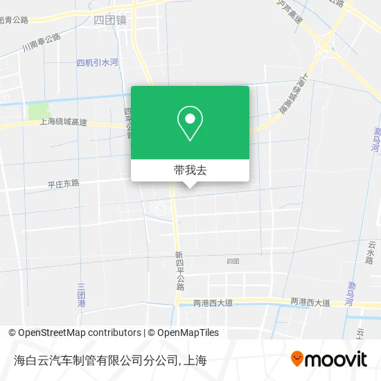 海白云汽车制管有限公司分公司地图