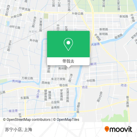 苏宁小店地图