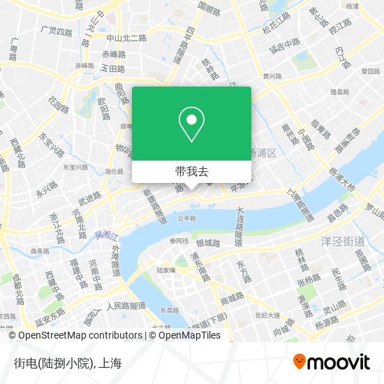 街电(陆捌小院)地图