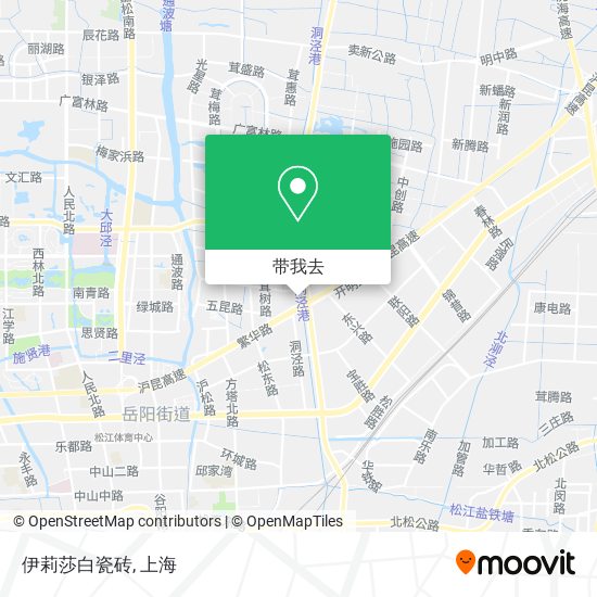 伊莉莎白瓷砖地图