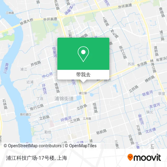 浦江科技广场-17号楼地图