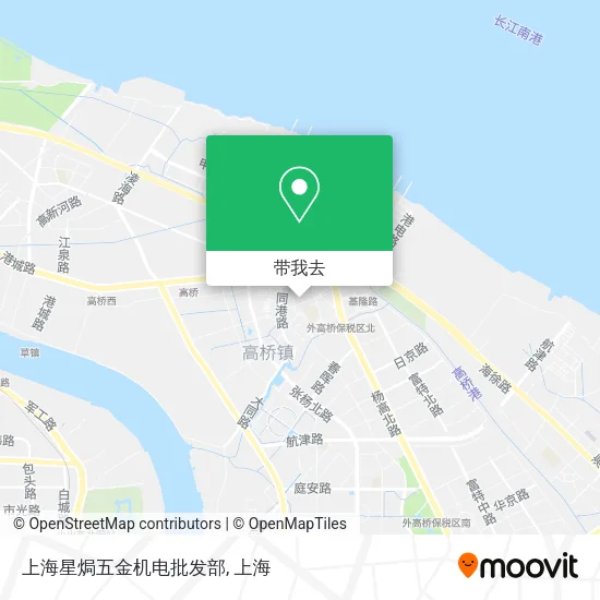 上海星焗五金机电批发部地图