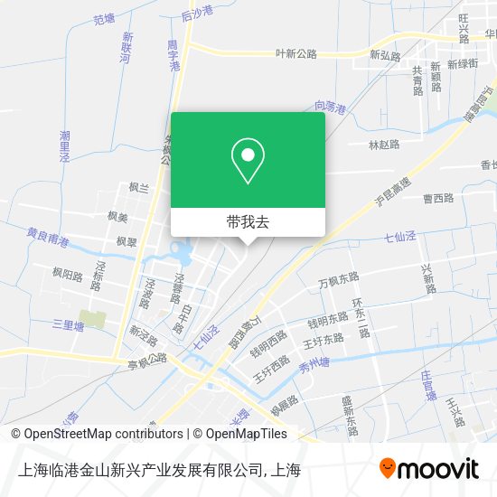 上海临港金山新兴产业发展有限公司地图