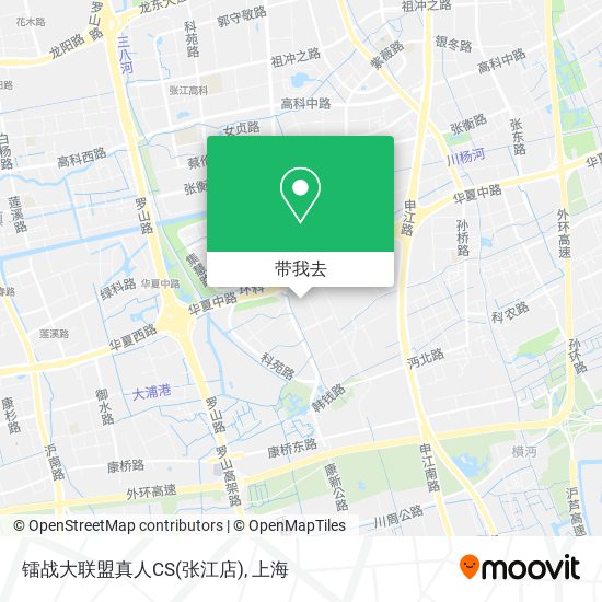 镭战大联盟真人CS(张江店)地图