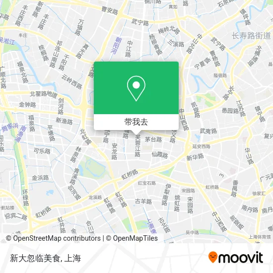 新大忽临美食地图