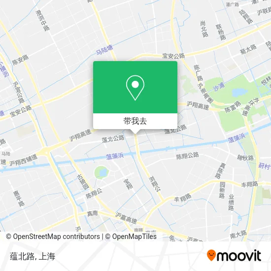 蕴北路地图
