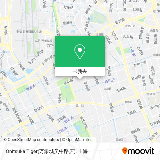 Onitsuka Tiger(万象城吴中路店)地图