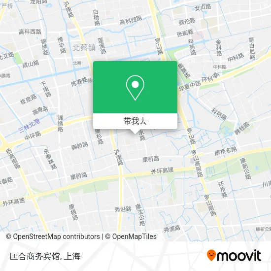 匡合商务宾馆地图