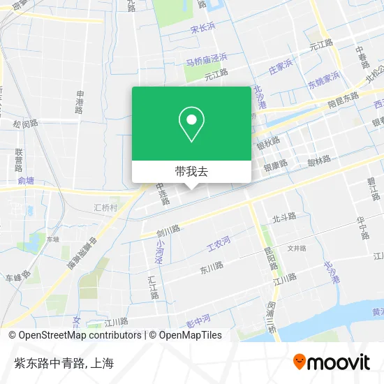紫东路中青路地图