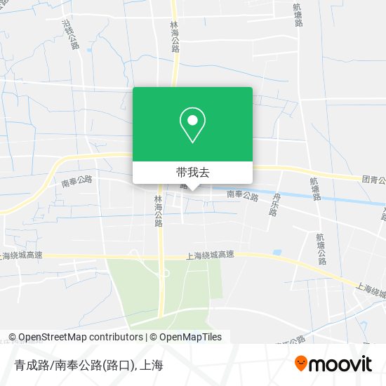 青成路/南奉公路(路口)地图