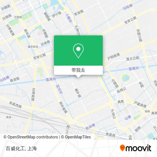 百威化工地图