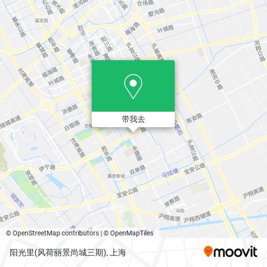 阳光里(风荷丽景尚城三期)地图