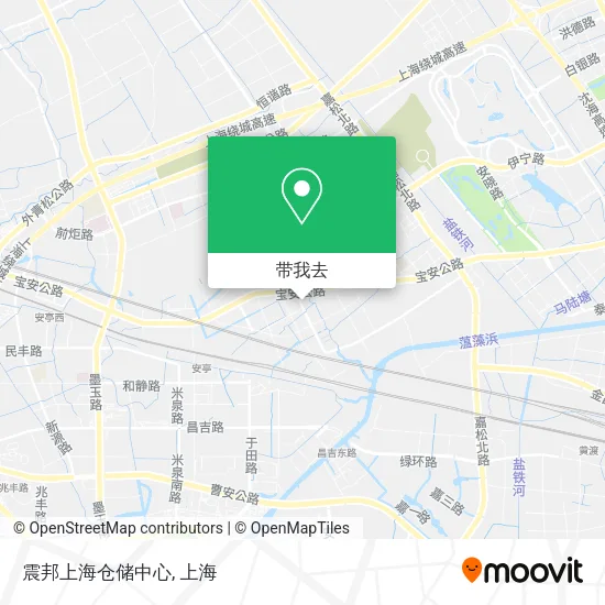 震邦上海仓储中心地图