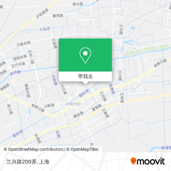 兰兴路200弄地图