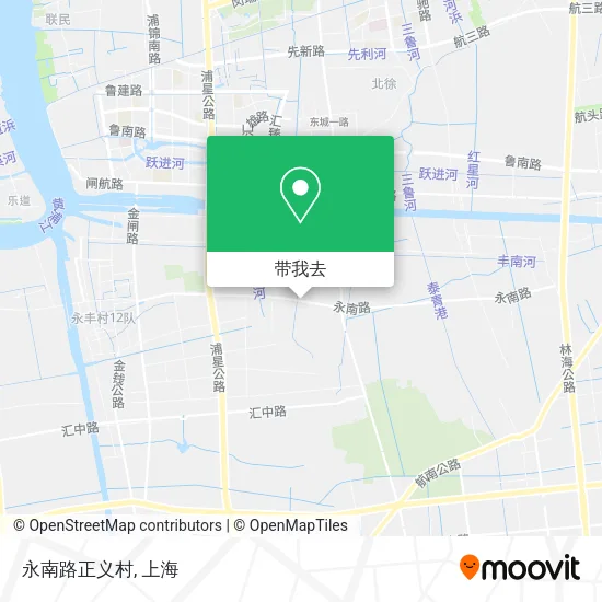 永南路正义村地图
