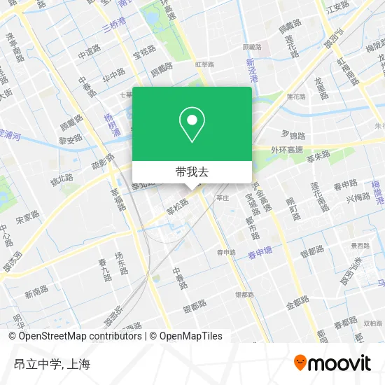 昂立中学地图