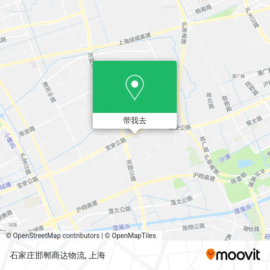 石家庄邯郸商达物流地图