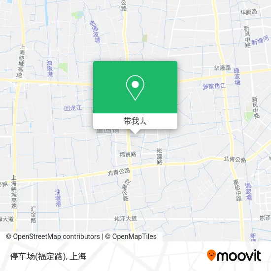 停车场(福定路)地图