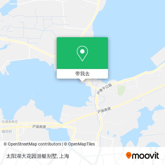 太阳湖大花园游艇别墅地图