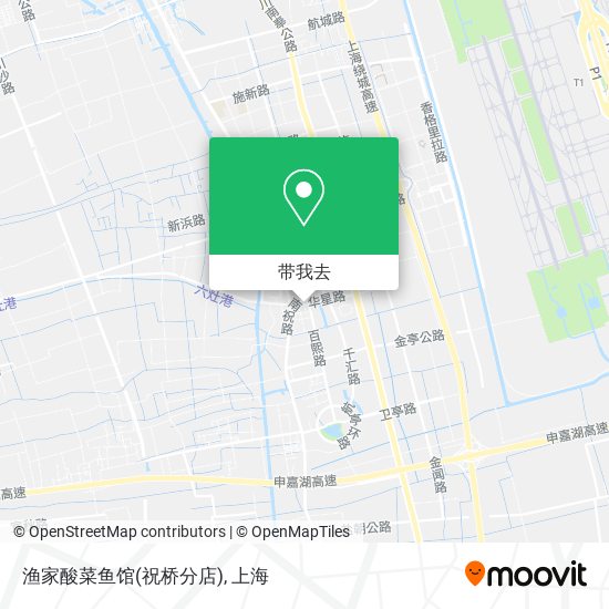 渔家酸菜鱼馆(祝桥分店)地图