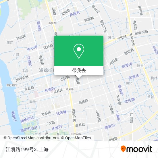 江凯路199号3地图