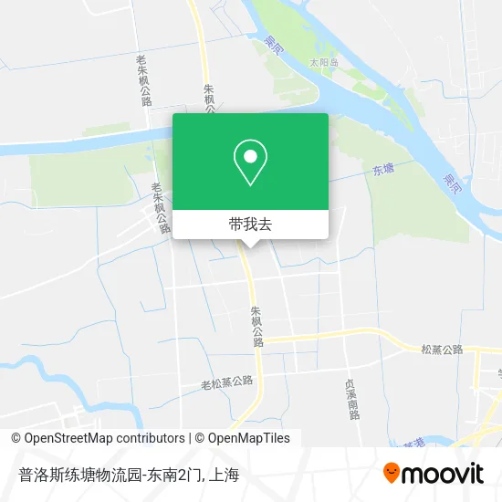 普洛斯练塘物流园-东南2门地图